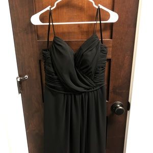 Black Gown / Bridesmaid Dress